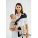 LennyLamb LennyTwin adjustable ergonomic carrier for twins - Peanut Butter