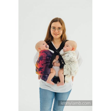 LennyLamb LennyTwin adjustable ergonomic carrier for twins - Multipattern