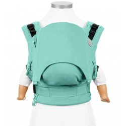 Fidella Fusion babycarrier with buckles - Chevron - Mint