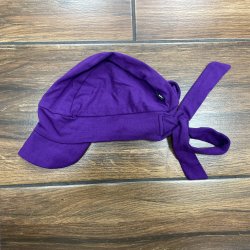 Duomamas cap - summer with bamboo - purple