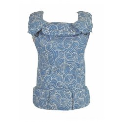 MoniLu ergonomic babycarrier UNI (Adjustable) Waves Ocean