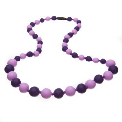 Silicone beads Mama Chic - Lilla violet