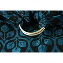 Yaro Ring Sling La Vita Blue-Black linen